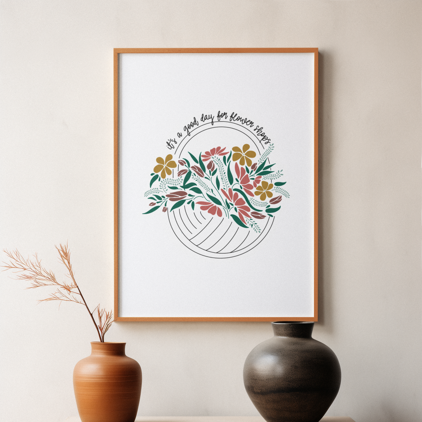 Good Day for Flower Shops Sticker