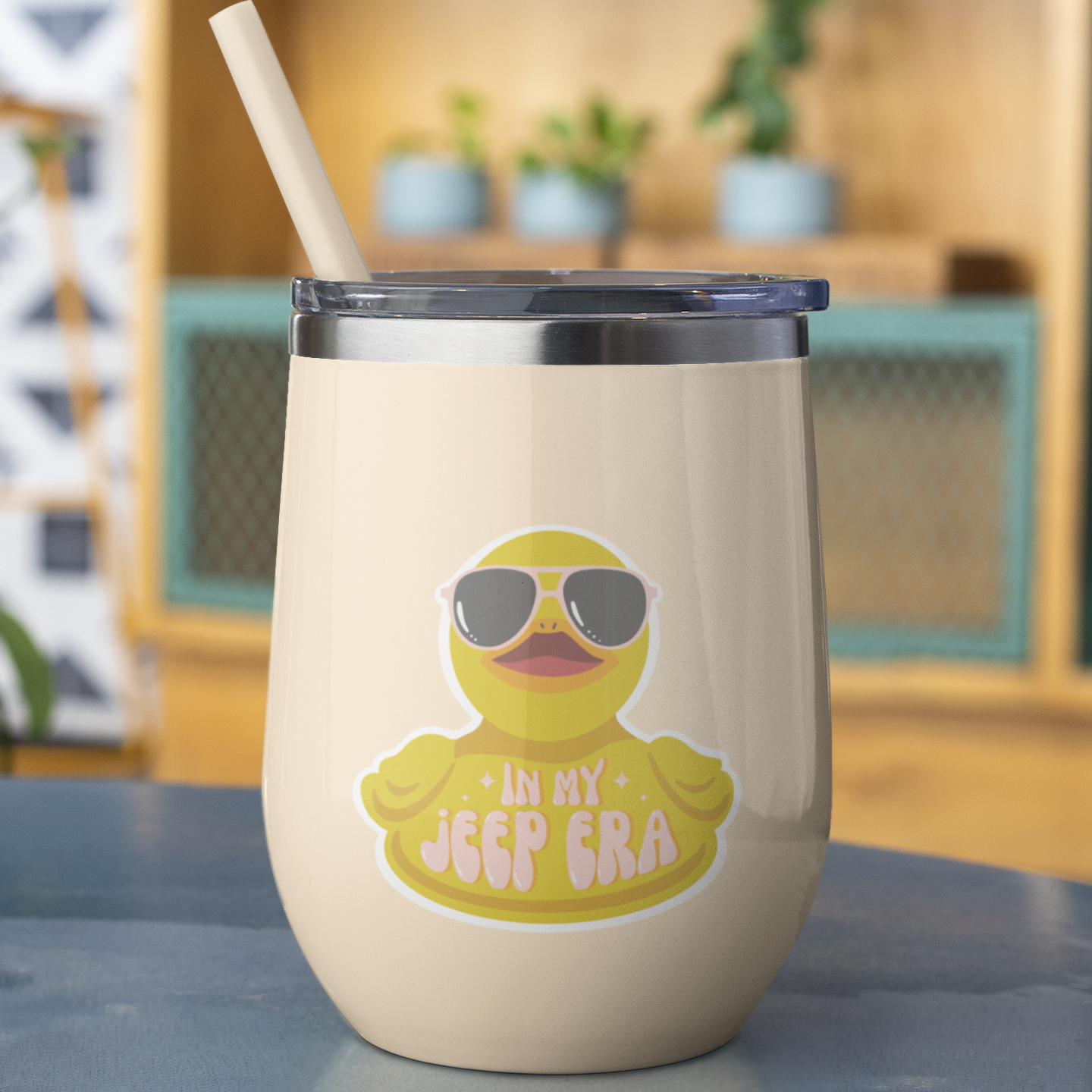 In My Jeep Era Yellow Duck Sticker