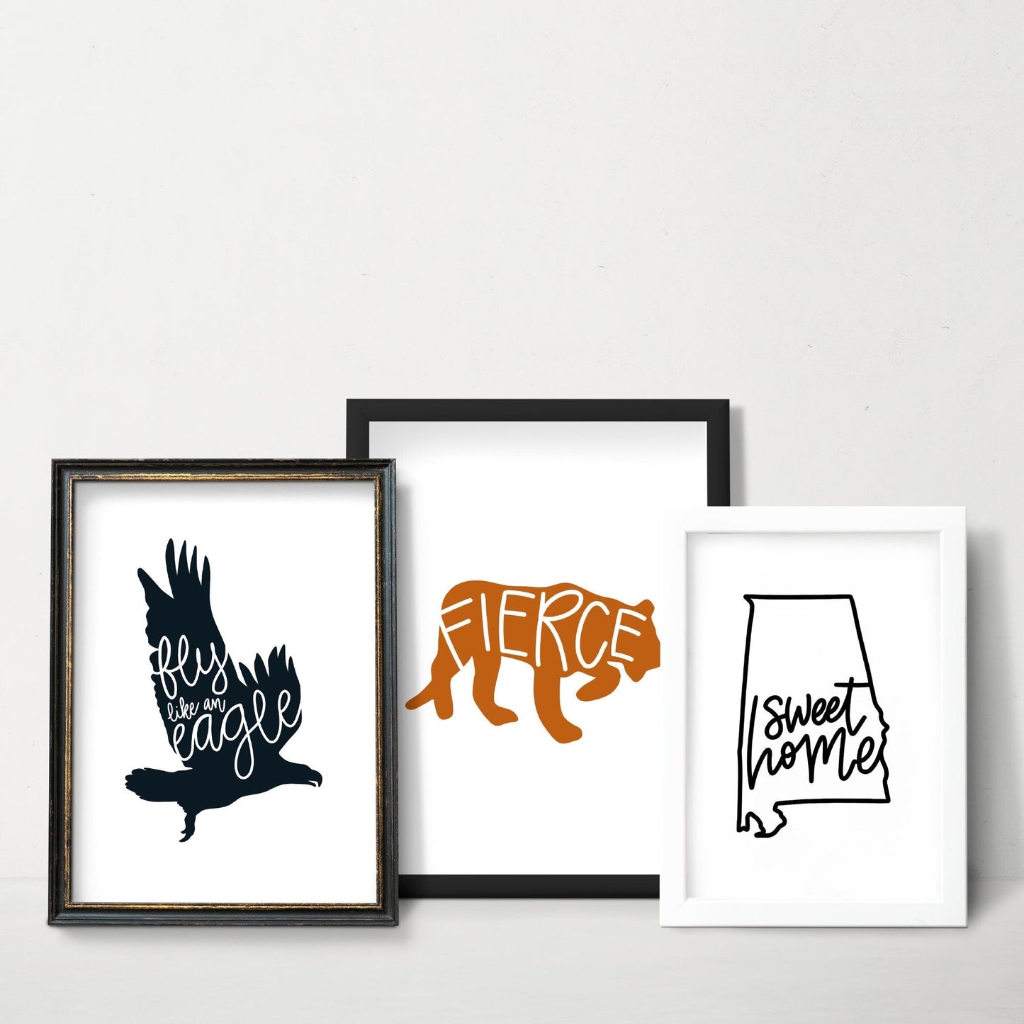 Auburn University Eagles Printable SVG Art Fly Like An Eagle War Eagle